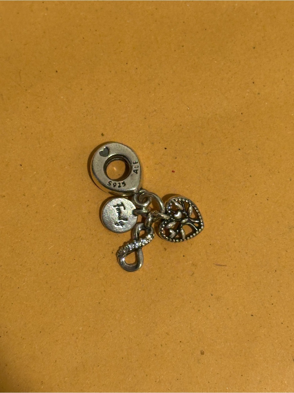 Pandora Silver Family Infinity Charm